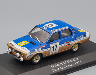 RENAULT 12 Gordini #17 Rally Tour de Corse 1975