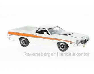 Ford Ranchero GT 1972 (white/orange)