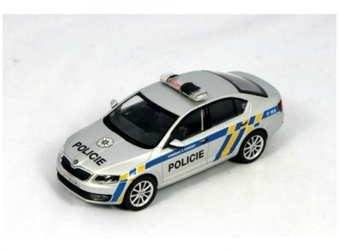 SKODA Octavia III Police Czech Republic (2012), silver