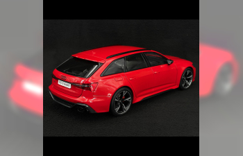 AUDI RS6 Avant (2021), red