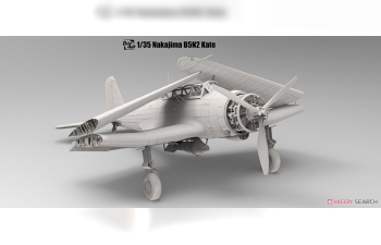 Сборная модель Японский торпедоносец Nakajima B5N2 Type 97 "Kate" с полным интерьером