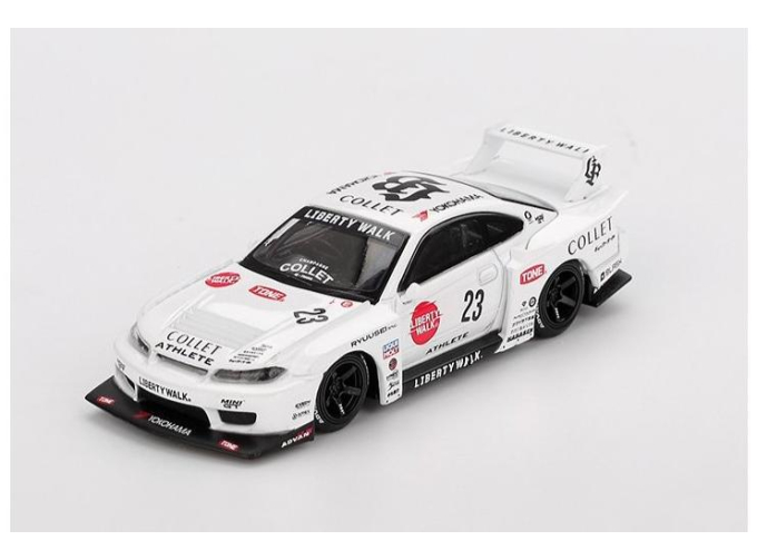 NISSAN Silvia S15 №23 LB-Super Silhouette Athlete (2000), white