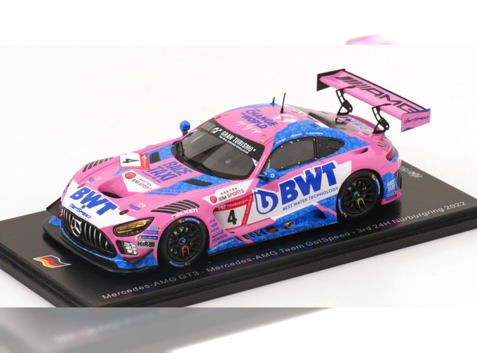 MERCEDES-BENZ AMG GT3 No 4 24h Nuerburgring, Engel/Gounon/Juncadella (2022)