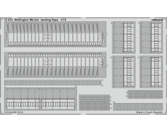 Фототравление для Wellington Mk. Ia/ c landing flaps
