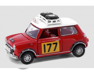 MINI Cooper Mk1 Rally #177, red/white