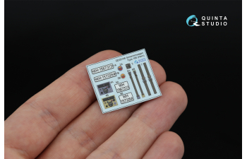 3D Декаль интерьера кабины Schwimmwagen Type 166 (Hero) (с 3D-печатными деталями)