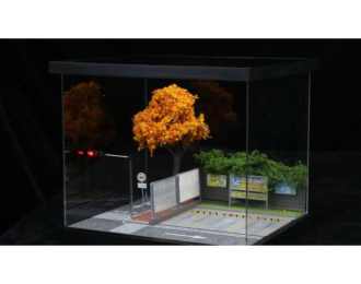 Diorama *12 streetscape with light*