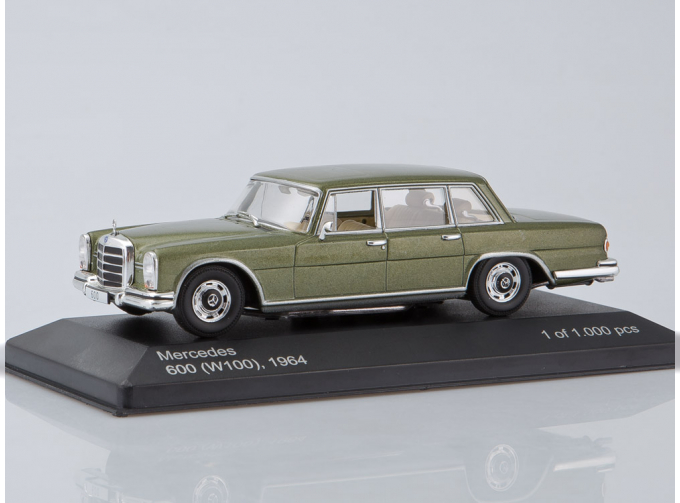 MERCEDES-BENZ 600 W100 (1964), metallic green