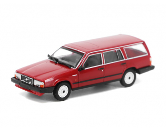 VOLVO 740GL (1986), red