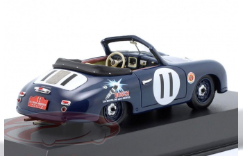 PORSCHE 356 1500 S Cabriolet №11 Carrera Panamericana Fürst Paul-Alfons von Metternich, Baron Manuel Antônio de Teffé (1952), dark blue
