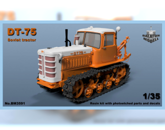 Сборная модель Трактор ДТ-75