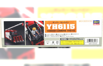 Сборная модель Комбайн рисоуборочный гусеничный YANMAR YH6115