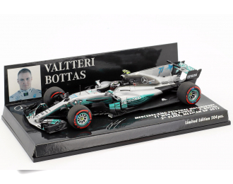 MERCEDES AMG PETRONAS FORMULA ONE TEAM F1 W08 EQ POWER+ - VALTTERI BOTTAS - 2nd MEXICAN GP 2017