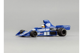 TYRRELL Ford 007 Jody Scheckter (1975), blue