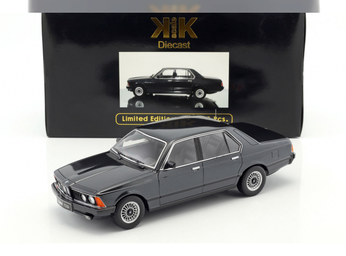 BMW 733i E23 (1977), metallic black