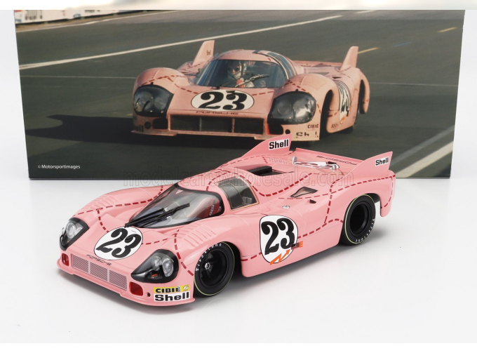 PORSCHE 917/20 4.9l Team Martini International Racing Pink Pig №23 Practice 24h Le Mans (1971) Reinhold Jost - Willi Kauhsen, Pink