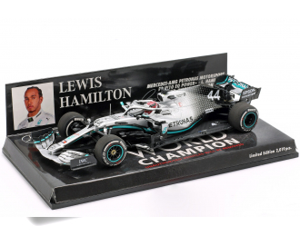 MERCEDES-AMG PETRONAS MOTORSPORT F1 W10 EQ POWER+ - LEWIS HAMILTON - WORLD CHAMPION USA GP 2019