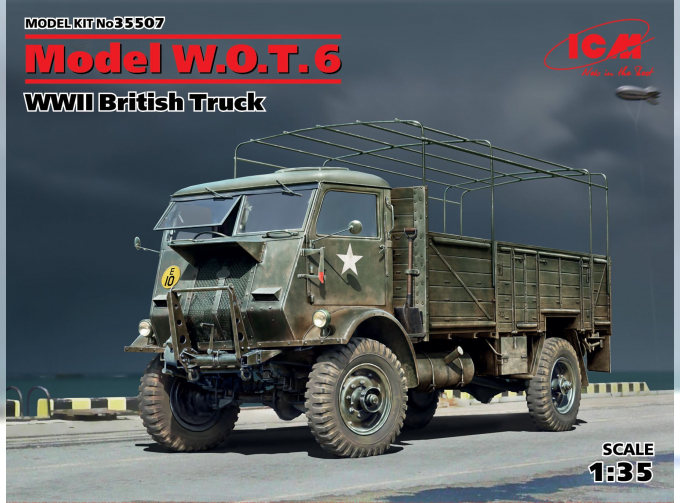 Сборная модель Model W.O.T. 6, Британский грузовой автомобиль ІІ МВ