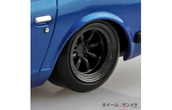 Сборная модель Nissan S30 Fairlady Z custom, blue metallic