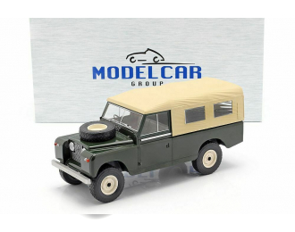 LAND ROVER 109 Series II Pick Up 4x4 (с тентом) 1959 Dark Green/Creme