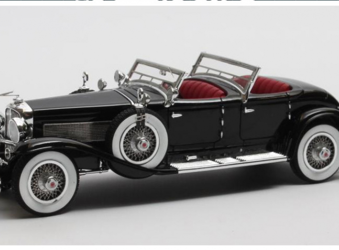 DUESENBERG SJ 2608 J-582 Torpedo Pheaton Walker La Grande 1930 Black