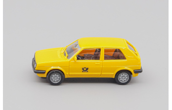 VOLKSWAGEN Golf II 2-door "Deutsche Bundespost", yellow