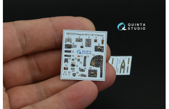 3D Декаль интерьера кабины DH Mosquito FB Mk.VI/NF Mk.II (Tamiya)