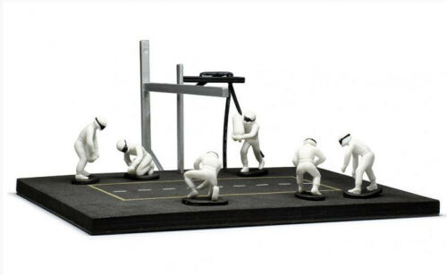 Набор Пит Стоп 6 фигур, white