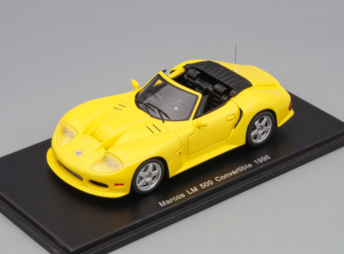 MARCOS LM500 CONVERTIBLE 1996, YELLOW