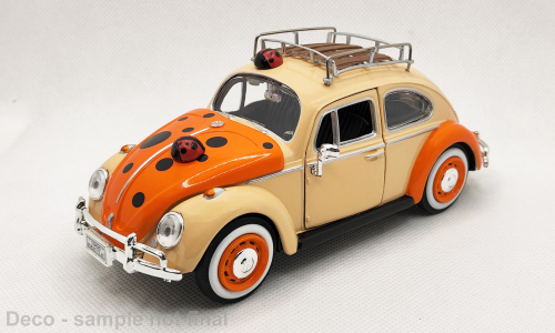 VOLKSWAGEN Beetle (1966), light orange/orange