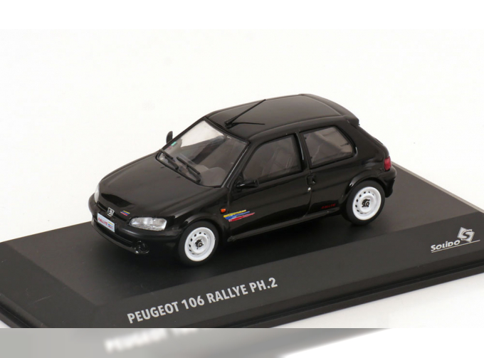 PEUGEOT 106 Rallye Phase 2 (2001), black