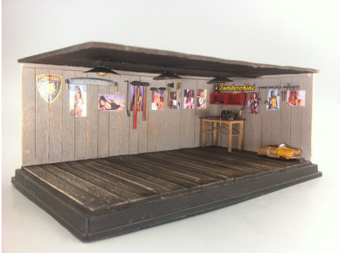 Диорама Гараж