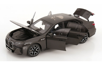 BMW i7 (M70) (2022), grey metallic