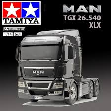 Сборная модель Радиоуправляемый тягач MAN TGX 26.540 6x4 XLX