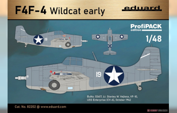 Сборная модель F4F-4 Wildcat early