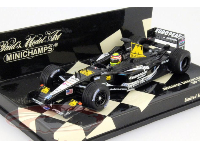 MINARDI PS01 #20 European Minardi F1 USA GP Formula 1 Alex Yoong (2001)