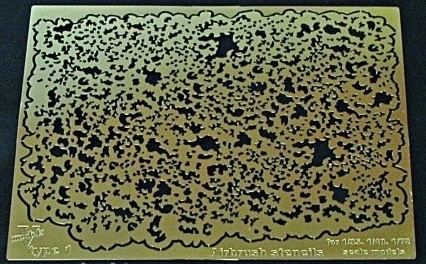 Трафареты для покраски вариант 1, для масштаба 1/35. 1/48. 1/72