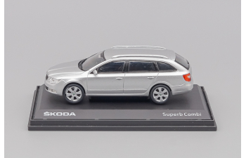 SKODA SuperB Combi II (2008), silver
