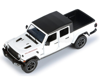 JEEP Gladiator Rubicon Pick-up Soft-top (2021), White Black