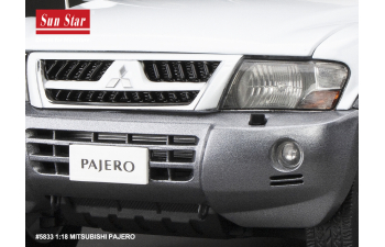 MITSUBISHI Pajero 3.5l V6 V73 (2006), White Grey