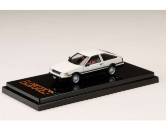 Toyota Corolla Levin AE86 3 Door GT APEX, white / black 1983