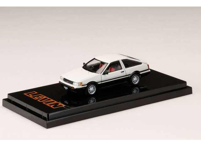 Toyota Corolla Levin AE86 3 Door GT APEX, white / black 1983