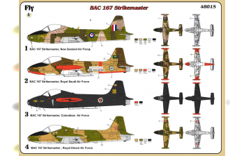 Сборная модель BAC 167 Strikemaster