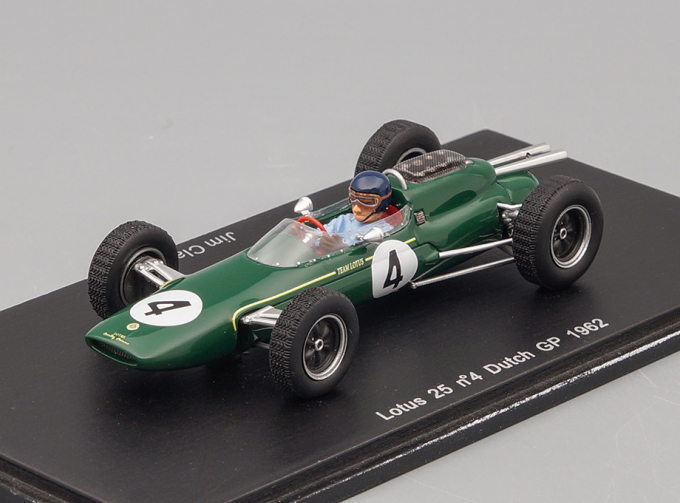 Lotus 25 #4 Dutch GP (1962), green