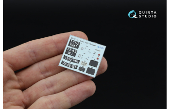 3D Декаль интерьера кабины Citroen 11CV (Tamiya) (с 3D- печатными деталями)