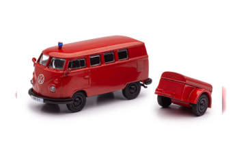 VOLKSWAGEN Transporter T1 с прицепом, пожарный
