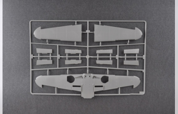 Сборная модель Немецкий истребитель Messerschmitt Bf.109 G-2/Trop