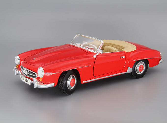 MERCEDES-BENZ 190 SL Cabriolet (1955), red