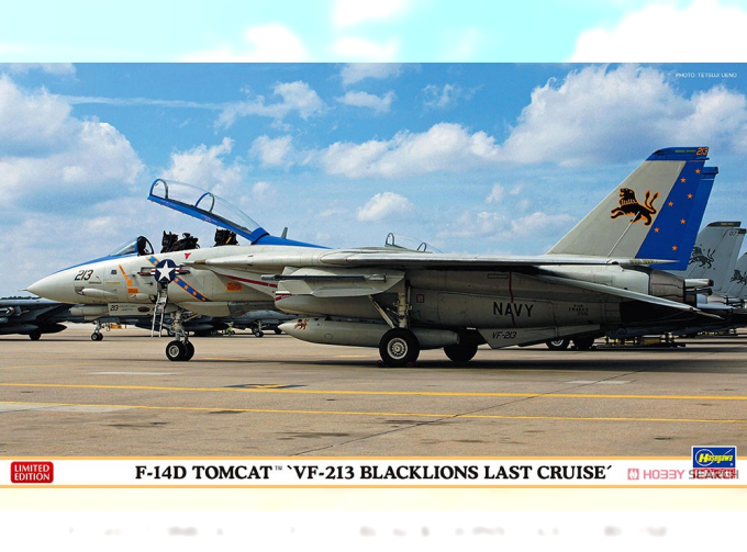 Сборная модельСамолет F-14D "VF-213 BLACKLIONS