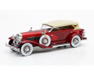 DUESENBERG SJ Le Grande Dual Cowl Phaeton 1935 Red